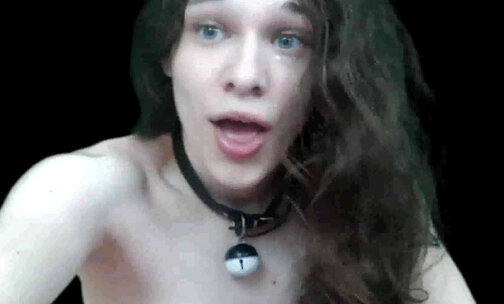 jessybellyana trans self suck cum on face