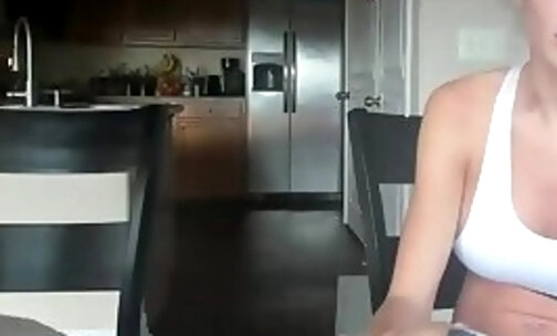 Amazing Big Tits SheBabe wanks off in bathtub in a Webcam Show Part 2