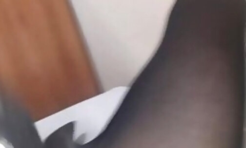 cumming in tights with my balls pushed up inside me