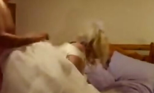 Young Crossdresser Bride gets Fucked on her wedding night