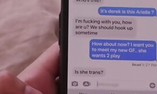 Cis girlfriend Rose Lynn wants threesome sex with trans