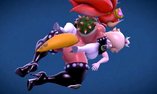 Trans Bowsette and Rosalina