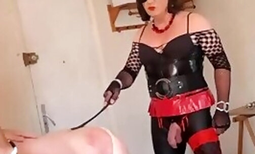 Whipping a slave