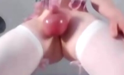Pumped big balls tgirl webcam