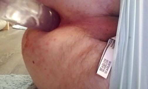 Fucking my sissy ass with a dildo