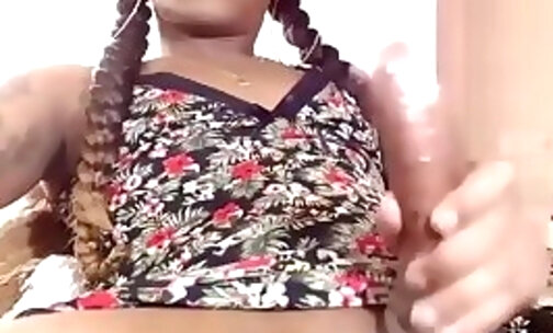 Black Shemale With Small Tits And A Bbc