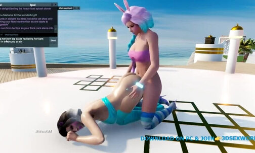 gameplay of 3d multiplayer online porn game and livechat, scene 02