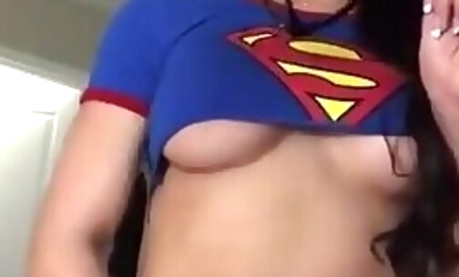 Will the real super gurl please put her cock up