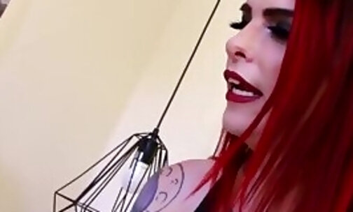 Inked tranny Chelsea Marie anally penetrated by twink